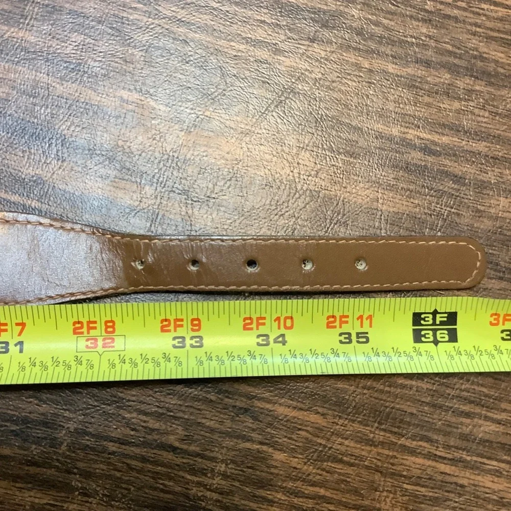 Vtg Izod Lacoste Mens Belt‎ 36 Burgundy Maroon Canvas Leather Stripe Surcingle